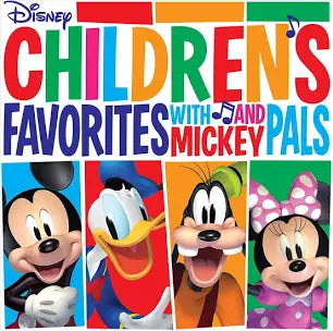 Children’s Favourites With Mickey And Pals (Red Vinyl) - Disney